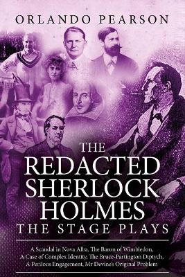 Book cover for The Redacted Sherlock Holmes - The Stage Plays