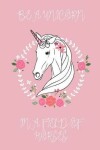 Book cover for Be a Unicorn in a Field of Horses Journal (Pink)