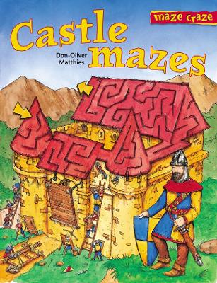 Book cover for Maze Craze: Castle Mazes