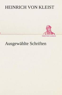 Book cover for Ausgewählte Schriften