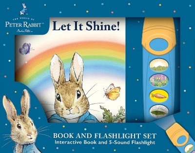 Book cover for World of Peter Rabbit Let it Shine Book and 5 Sound Flashlight Set