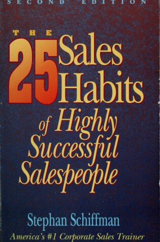 Cover of 25 Sales Habits of Highly Successful Salespeople