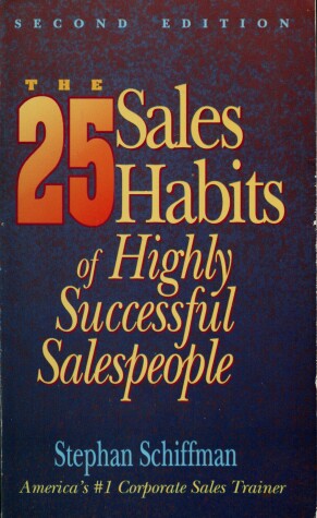 Book cover for 25 Sales Habits of Highly Successful Salespeople