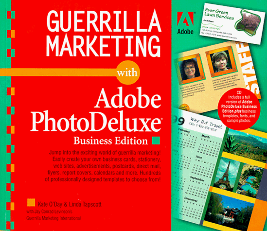 Book cover for Guerrilla Marketing with Adobe (R) PhotoDeluxe (R)