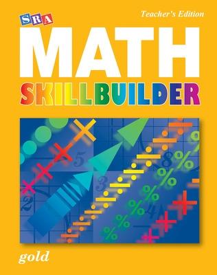 Book cover for SRA Math Skillbuilder - Teacher Edition Level 1 - Gold