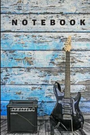 Cover of Notebook Journal for Guitar Players, Guitarists, Music Fans, Band Members & More