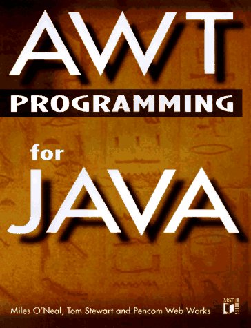 Book cover for AWT Programming for Java