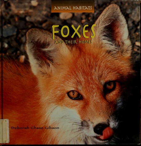 Book cover for Foxes and Their Homes