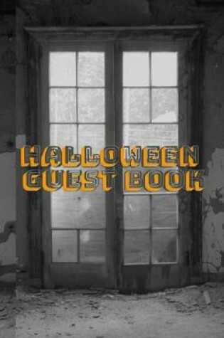 Cover of Halloween Creative journal Guest Book