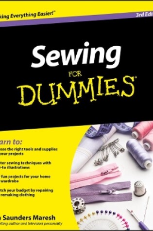 Cover of Sewing For Dummies