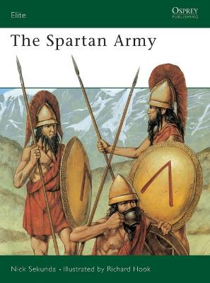 Book cover for The Spartan Army