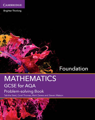 Cover of GCSE Mathematics for AQA Foundation Problem-solving Book