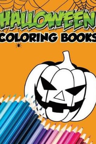 Cover of Halloween Coloring Books