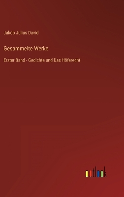 Book cover for Gesammelte Werke