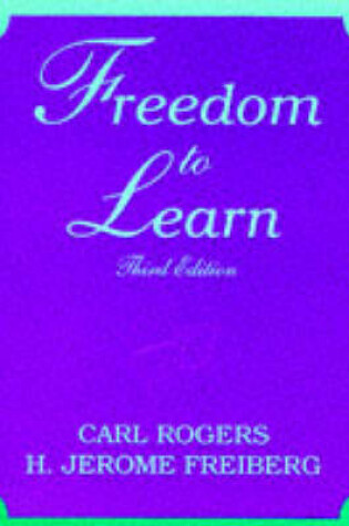 Cover of Freedom to Learn