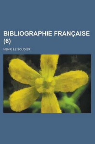 Cover of Bibliographie Francaise (6)