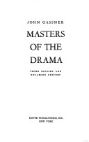 Book cover for Masters of the Drama