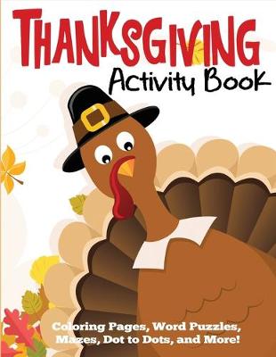 Book cover for Thanksgiving Activity Book