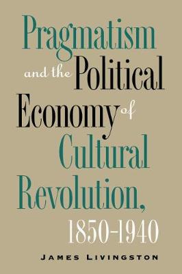 Cover of Pragmatism and the Political Economy of Cultural Evolution