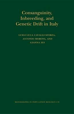 Cover of Consanguinity, Inbreeding, and Genetic Drift in Italy (Mpb-39)