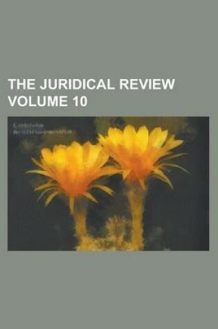 Cover of The Juridical Review Volume 10