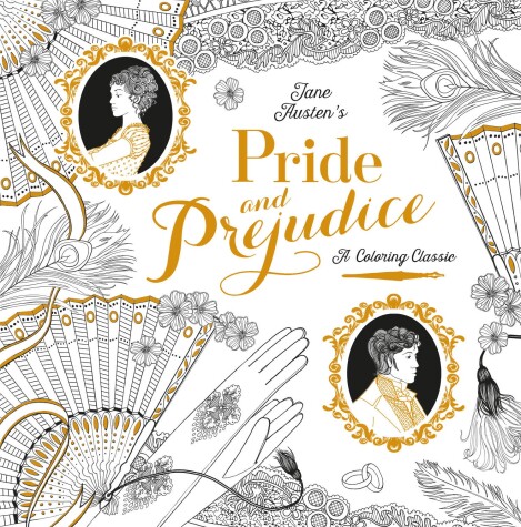 Book cover for Pride and Prejudice: A Coloring Classic