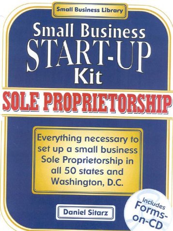 Cover of Sole Proprietorships: Small Business Start-Up Kit