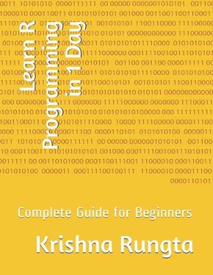 Book cover for Learn R Programming in 1 Day