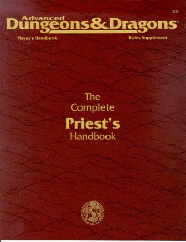 Book cover for Complete Priest Handbook