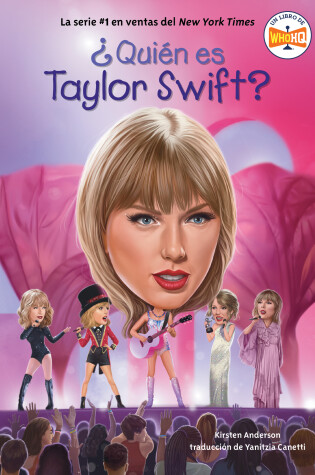 Cover of ¿Quién es Taylor Swift? (Who Is Taylor Swift? Spanish Edition)