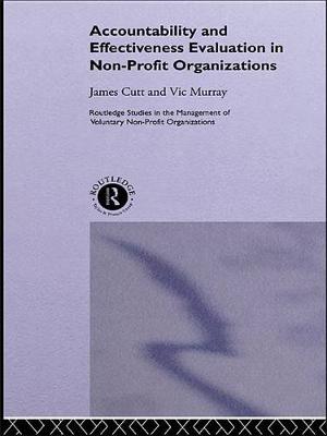 Cover of Accountability and Effectiveness Evaluation in Nonprofit Organizations