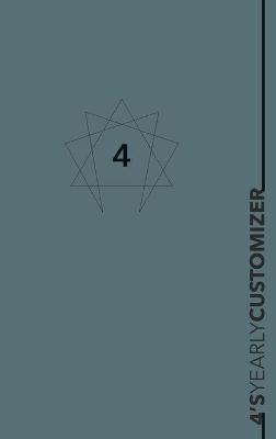 Book cover for Enneagram 4 YEARLY CUSTOMIZER Planner