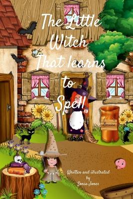 Book cover for The little witch that learns to spell