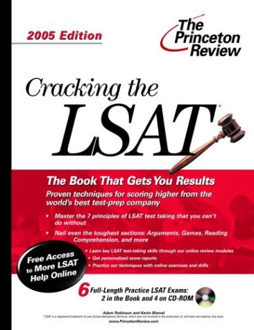 Book cover for Cracking the Lsat W/CD 2005