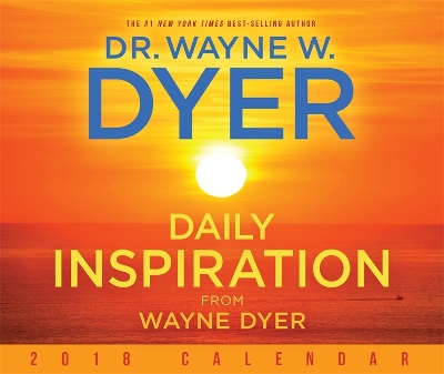 Book cover for Daily Inspiration From Wayne Dyer 2018 Calendar