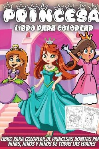 Cover of Princesa Libro Para Colorear