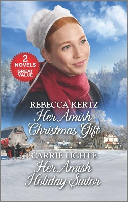 Book cover for Her Amish Christmas Gift and Her Amish Holiday Suitor