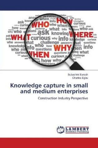 Cover of Knowledge capture in small and medium enterprises