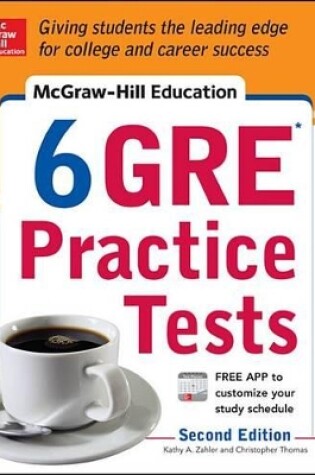Cover of EBK MGHE 6 GRE Practice Tests 2E