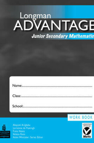 Cover of Advantage Junior Secondary Maths Workbook 1 Nigeria