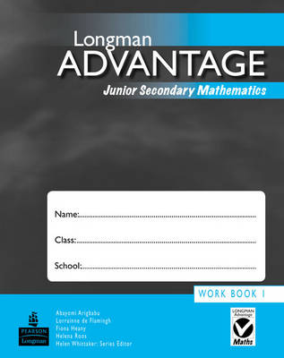 Book cover for Advantage Junior Secondary Maths Workbook 1 Nigeria
