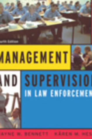 Cover of Management and Supervision in Law Enforcement