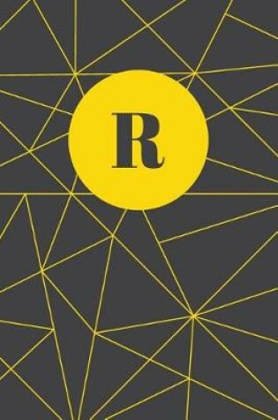 Cover of Monogram Initial R Notebook