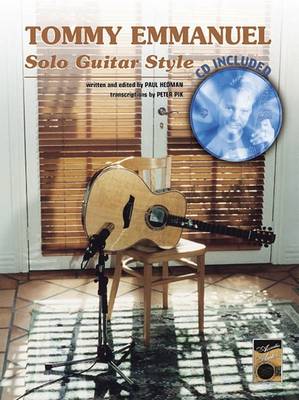 Book cover for Tommy Emmanuel -- Solo Guitar Style