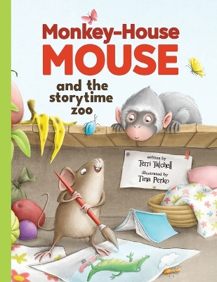 Book cover for Monkey-House Mouse and the Storytime Zoo