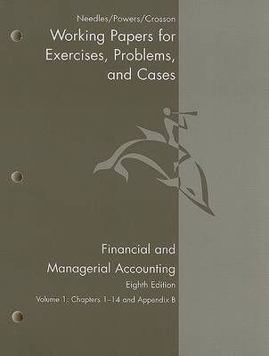 Book cover for Financial and Managerial Accounting Working Papers, Volume 1