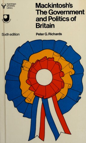 Book cover for Government and Politics of Britain