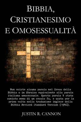 Book cover for Bibbia, Cristianesimo e Omosessualita