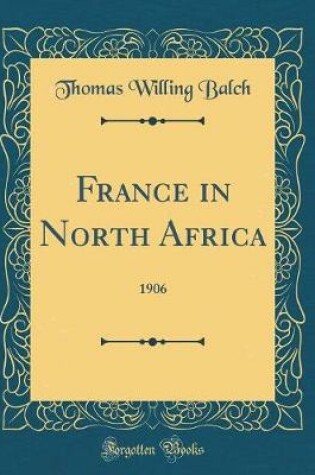 Cover of France in North Africa