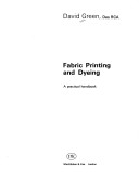 Book cover for Fabric Printing and Dyeing